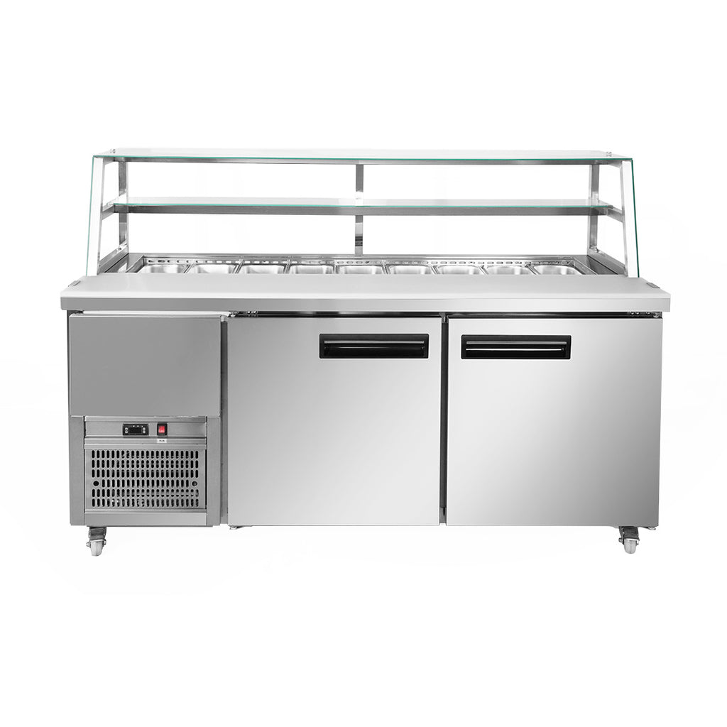 Thermaster two large door DELUXE Sandwich Bar - SCB/18