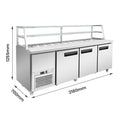 Thermaster three door DELUXE Sandwich Bar - SCB/21