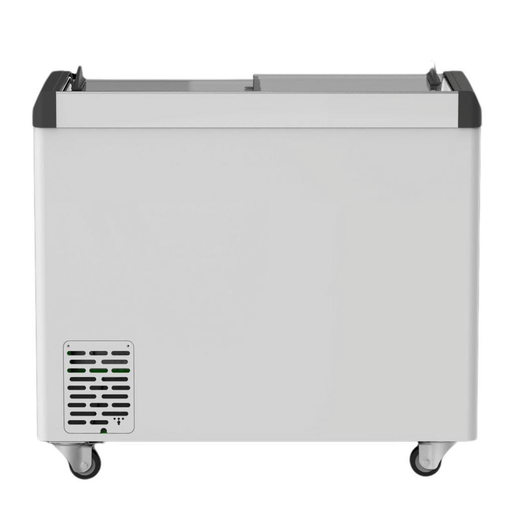 Thermaster Heavy Duty Supermarket Glass Sliding Lid Freezers 306L - SD-306K
