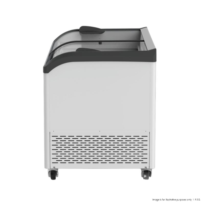 Thermaster Heavy Duty Supermarket Glass Sliding Lid Freezers 506L - SD-506K