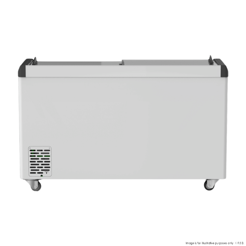Thermaster Heavy Duty Supermarket Glass Sliding Lid Freezers 506L - SD-506K