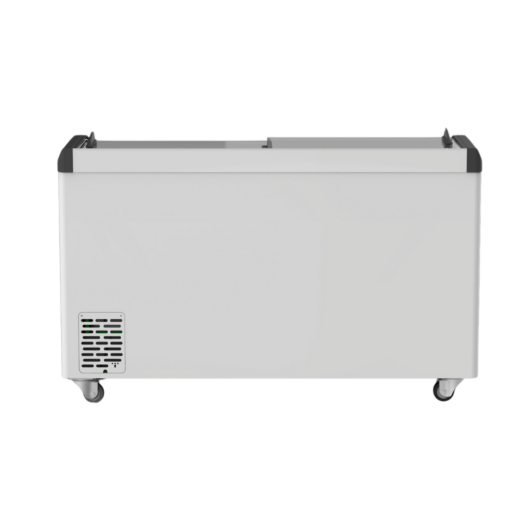Thermaster Heavy Duty Supermarket Glass Sliding Lid Freezers 446L - SD-666K