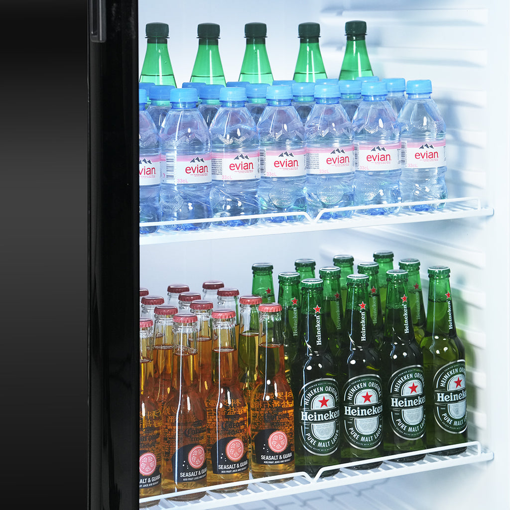 Thermaster Upright Glass Door Beverage Fridge - SDC-178B 