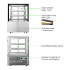 Bonvue Heated Food Display - SG090FE-2XB