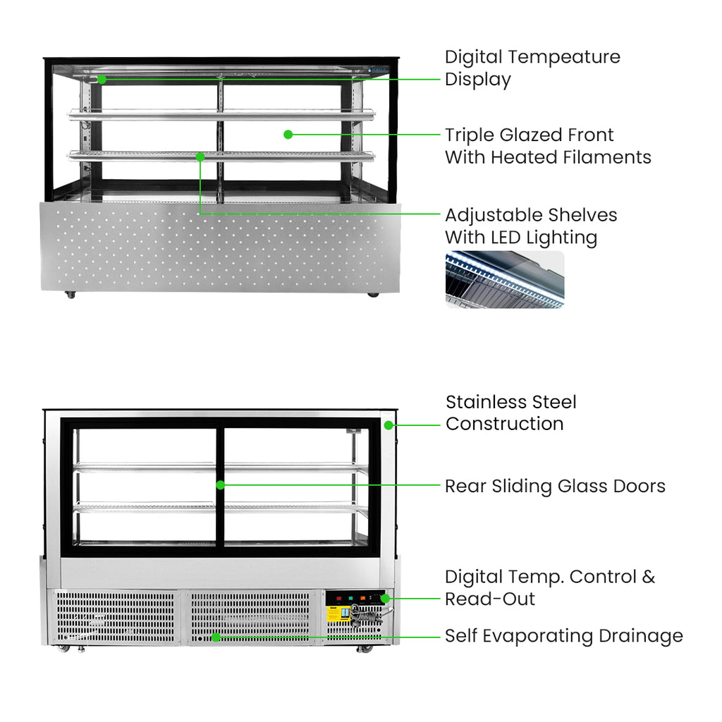 Bonvue Chilled Food Display - SG180FA-2XB