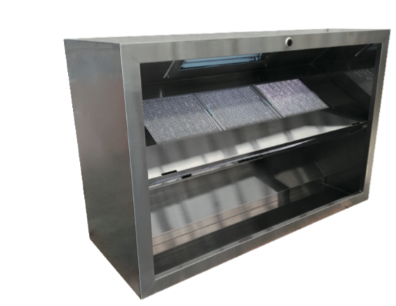 ASIAN TYPE SHA SERIES EXHAUST CANOPY 3000 X 1150 SHA3000