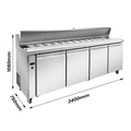 Thermaster four door Sandwich Bar - SLB240