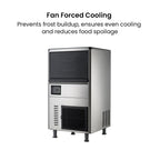 Blizzard Underbench Granular Ice Maker 60Kg - SN-068F