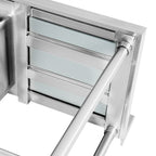 Single Centre Sink Bench & Pot Undershelf SSB6-1500C/A