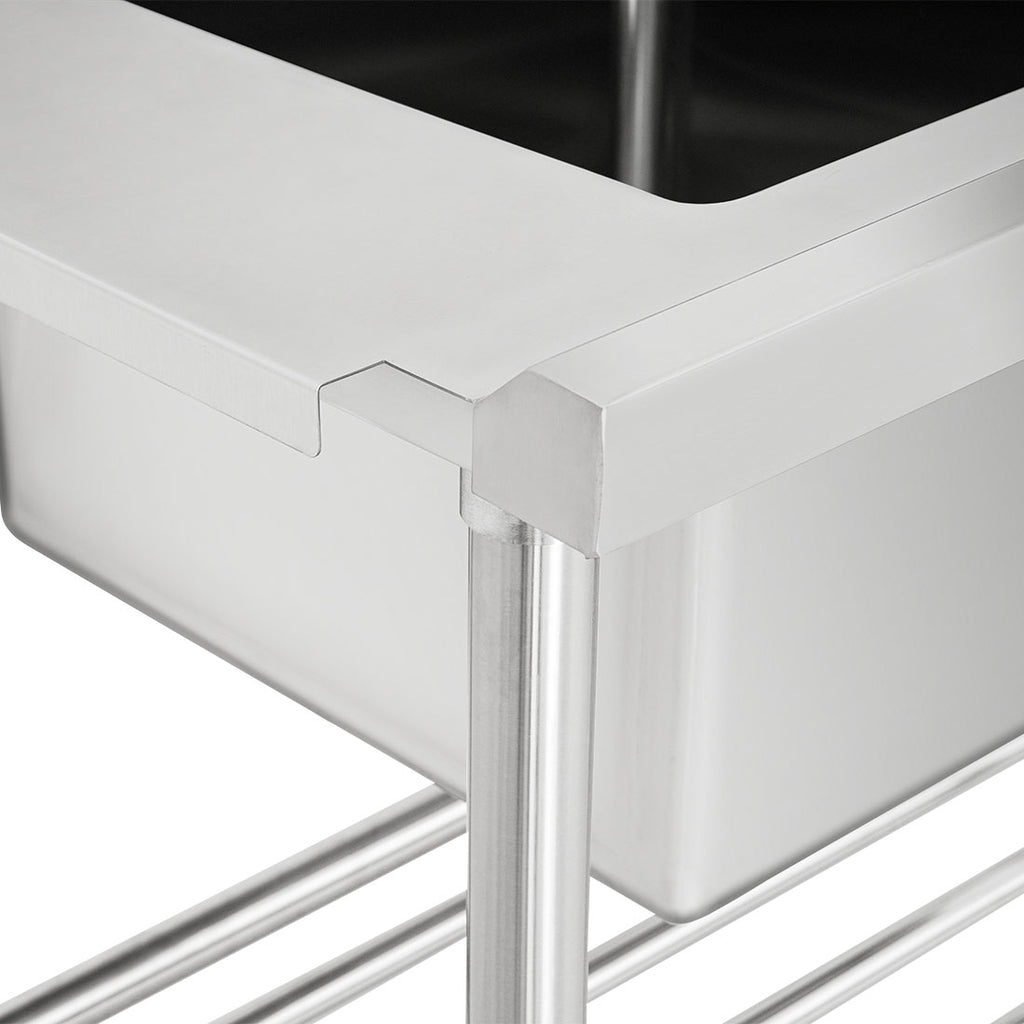 Left Inlet Single Sink Dishwasher Bench SSBD7-1200L/A