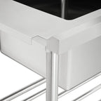 Left Inlet Single Sink Dishwasher Bench SSBD7-1200L/A