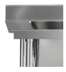 STAINLESS STEEL DISHWASHER SINGLE INLET SINK 1 WSS16120R