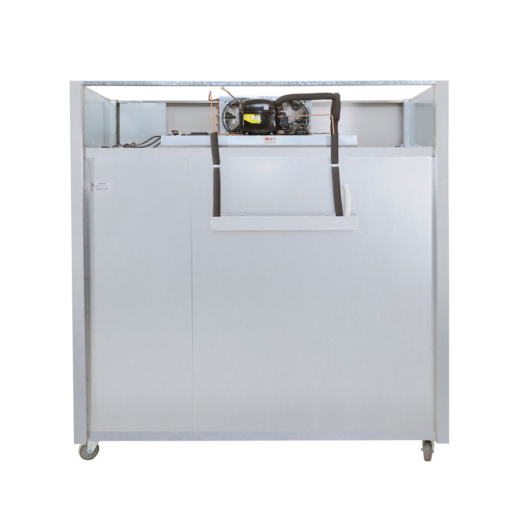 TROPICAL Thermaster 3 Door SS Fridge 1500L - SUC1500