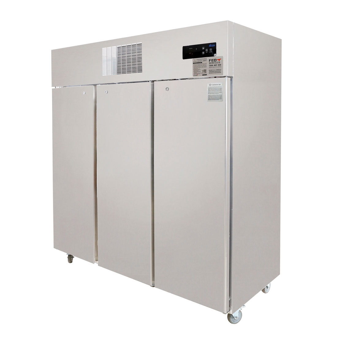 Thermaster TROPICAL Thermaster 3 Door SS Fridge 1500L - SUC1500