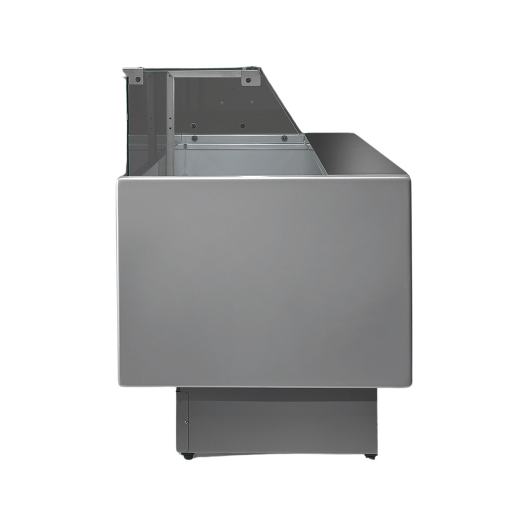 Tecnodom Serie MR9.5 2000mm Wide Deli Display with Storage and Castors - TDMR-0920