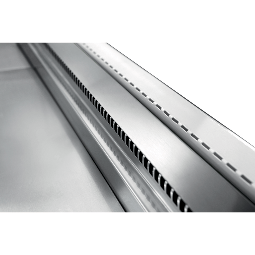 Tecnodom Serie MR9.5 2000mm Wide Deli Display with Storage and Castors - TDMR-0920