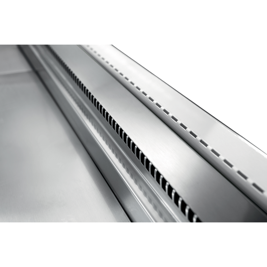 Tecnodom Serie MR9.5 2000mm Wide Deli Display with Storage and Castors - TDMR-0920