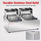 Double Tank Electric Fryer TEF-82KW