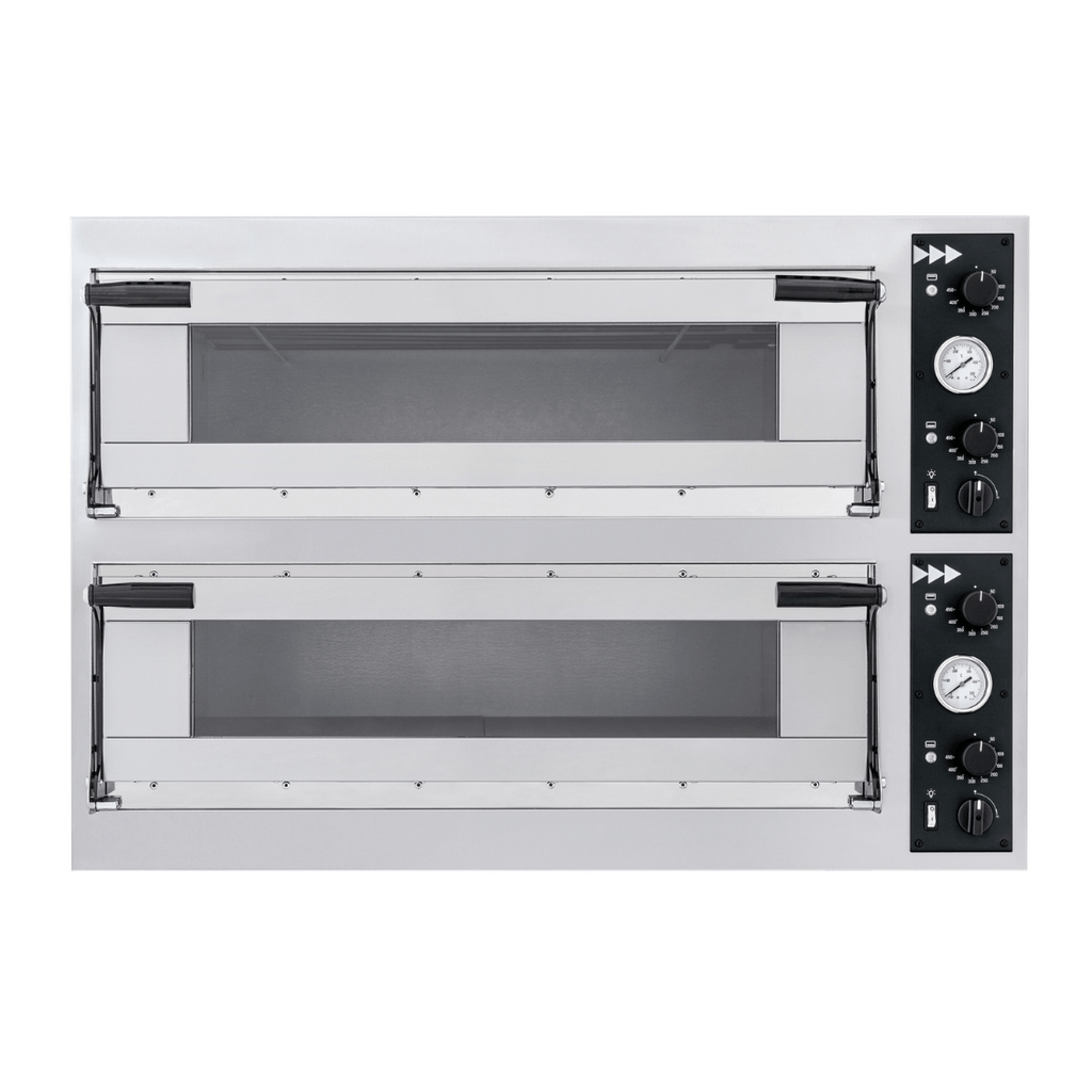 BakerMax Pizza Ovens Electric Single Deck  6 x 35cm - TP-2-1-SD