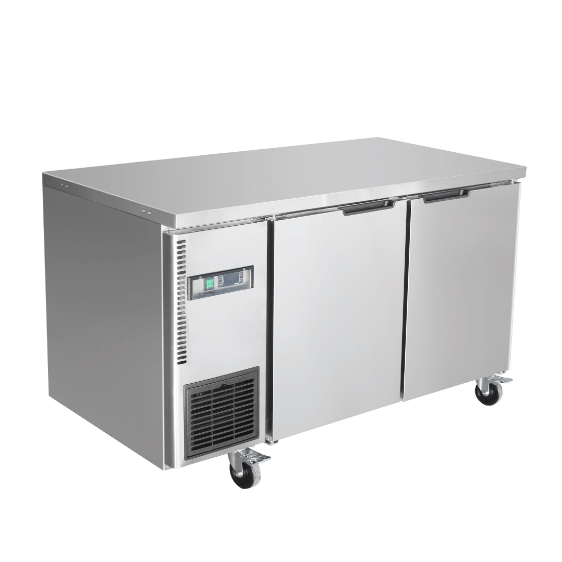 Thermaster Stainless Steel Double Door Workbench Freezer - TS1200BT 
