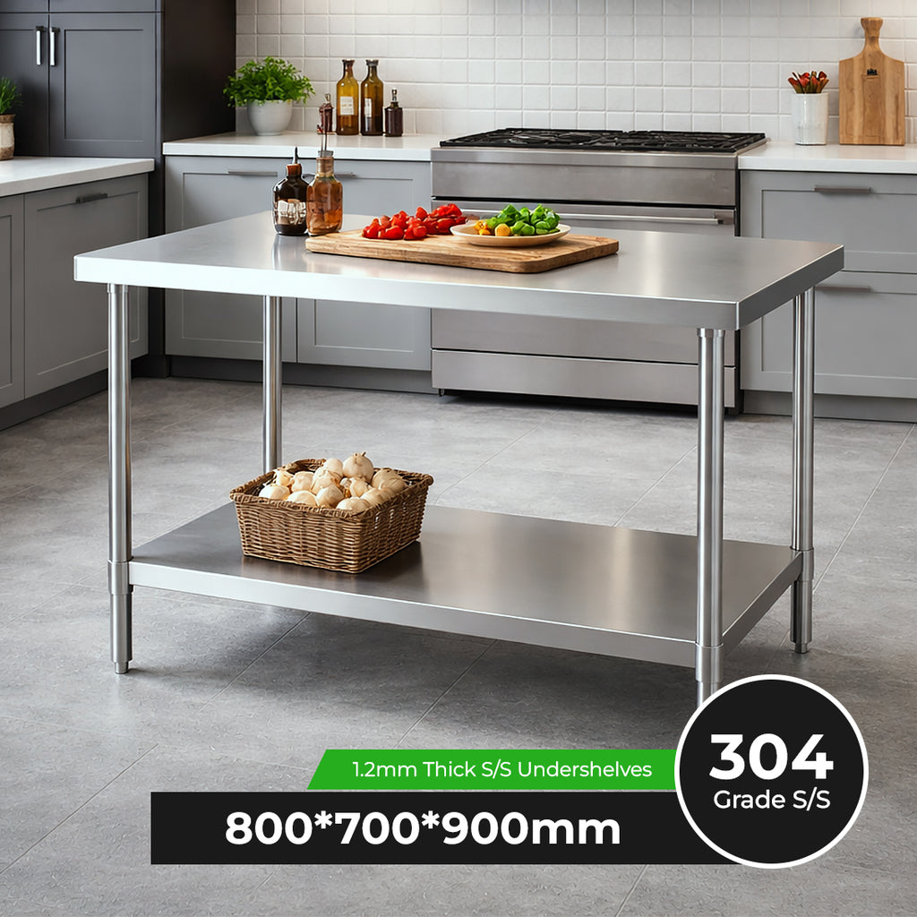 WB7-0800/A Stainless Steel Workbench