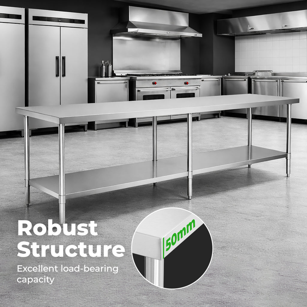 Modular System Stainless Steel Workbench - WB7-2100/A