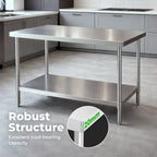 WB7-0800/A Stainless Steel Workbench
