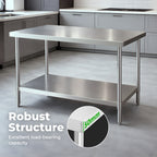WB7-0900/A Stainless Steel Workbench
