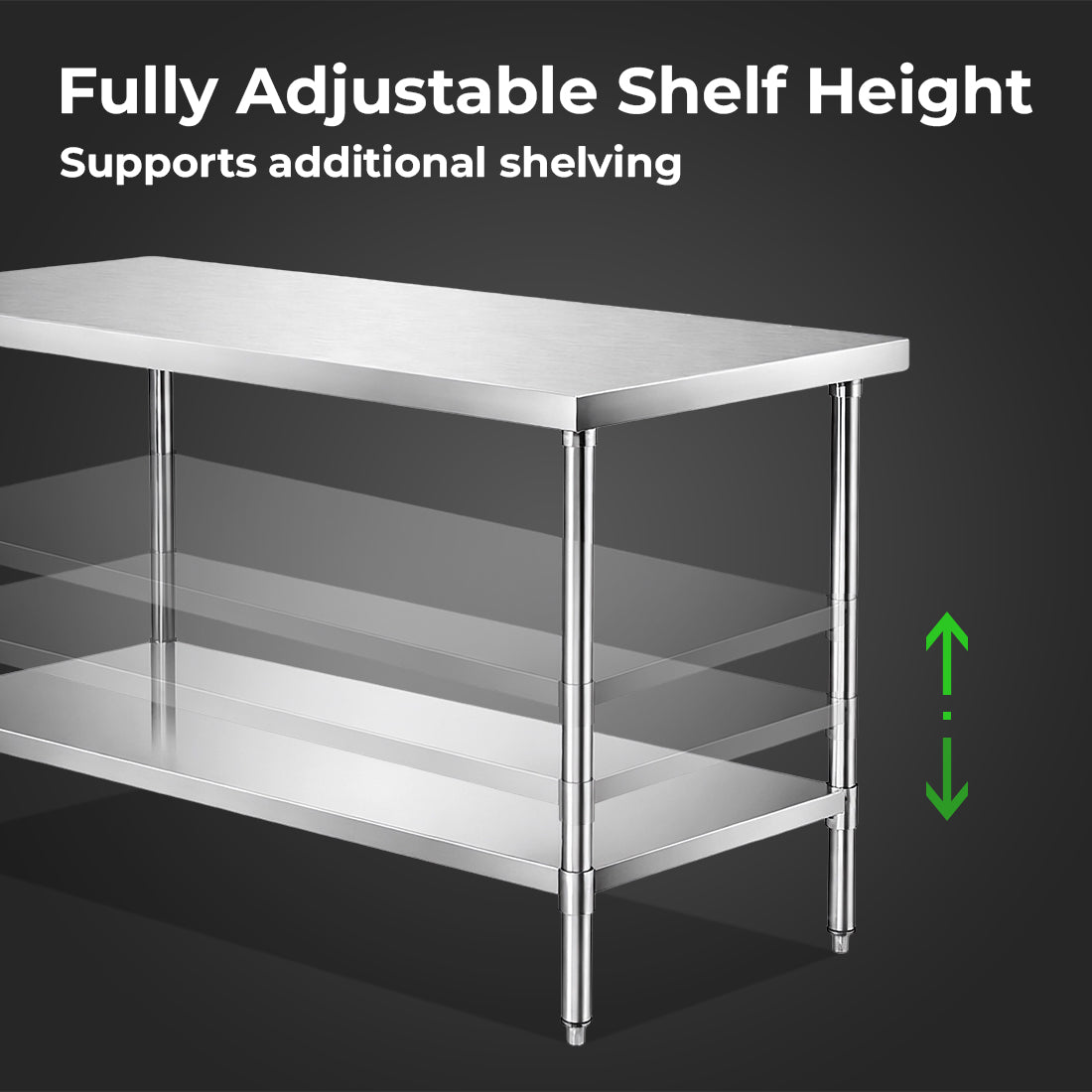 Premium Stainless Steel Workbench - WB7-1500/A