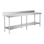 Modular System Workbench with Splashback - WBB6-2100/A