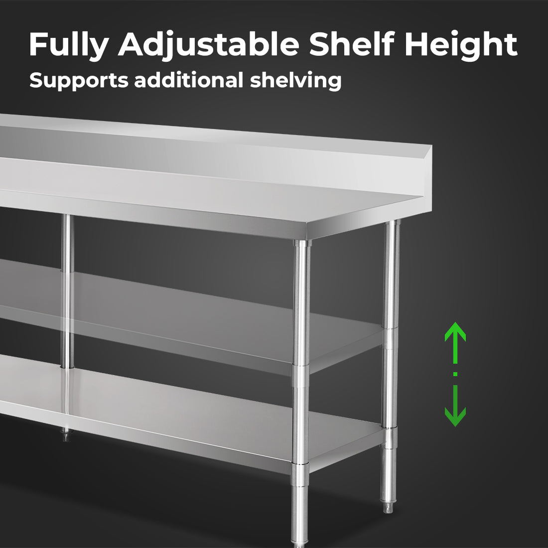 WBB6-2400/A Workbench with Splashback
