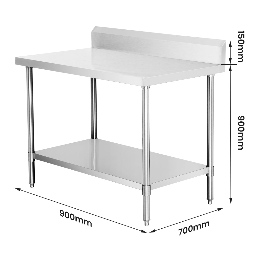 WBB7-0900/A Workbench with Splashback