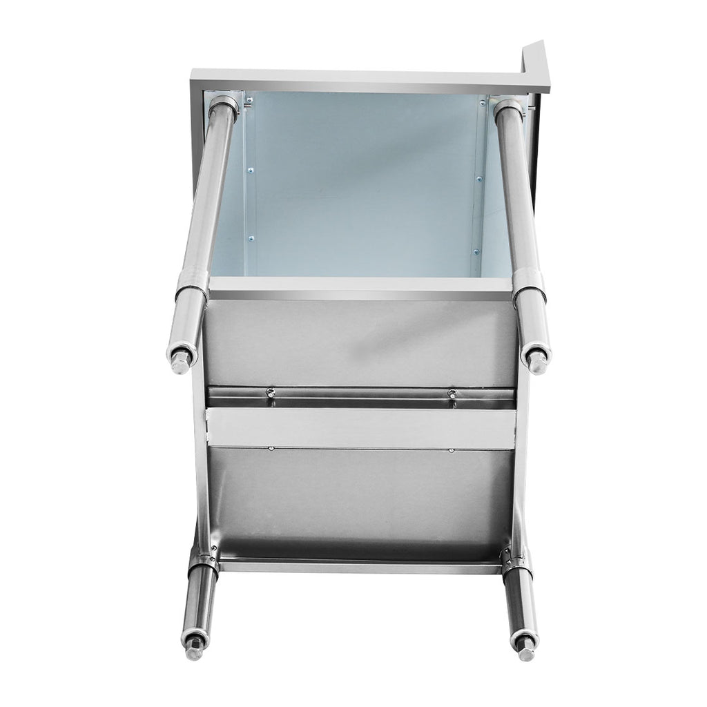 WBCB6-0600/A - Corner Workbench with 150mm Splashback & Undershelf