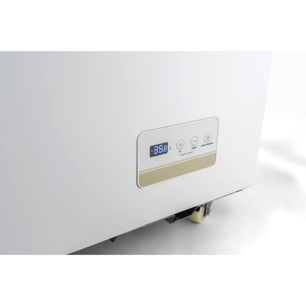 Thermaster 256L Chest Freezer with Flat Glass Sliding Lids - WD256G