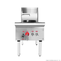 Gasmax Stainless Steel Waterless LPG Gas Single Wok - WW-1L