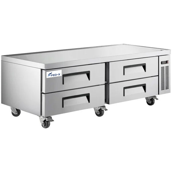 FED-X Chef Base Refrigeratied Drawer Bench 450L - XCB-72