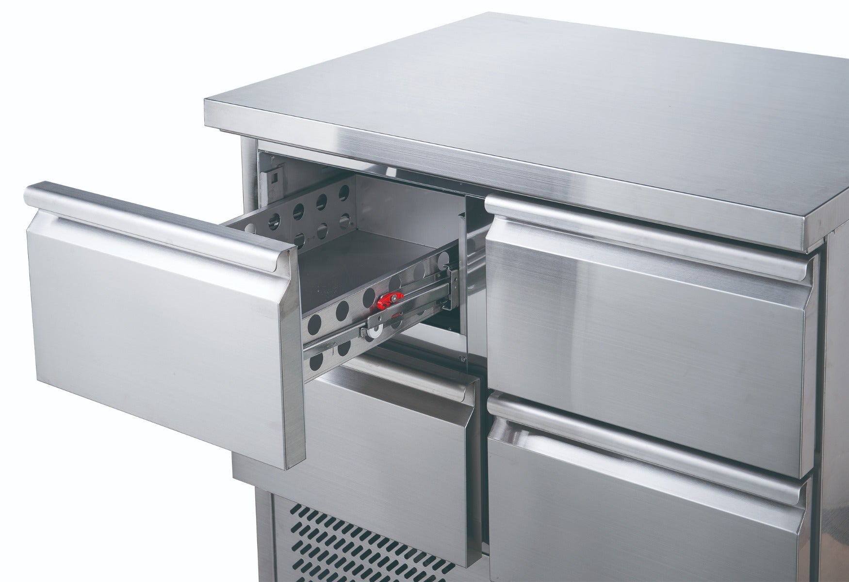 FED-X Six Drawer Compact Workbench Fridge - XGNS1300-6D