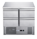 FED-X Four Drawer Compact Workbench Fridge - XGNS900-4D