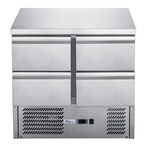FED-X Four Drawer Compact Workbench Fridge - XGNS900-4D