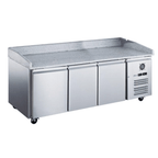 FED-X Three Door Standard Saladette On Castors - XPZ3600TN