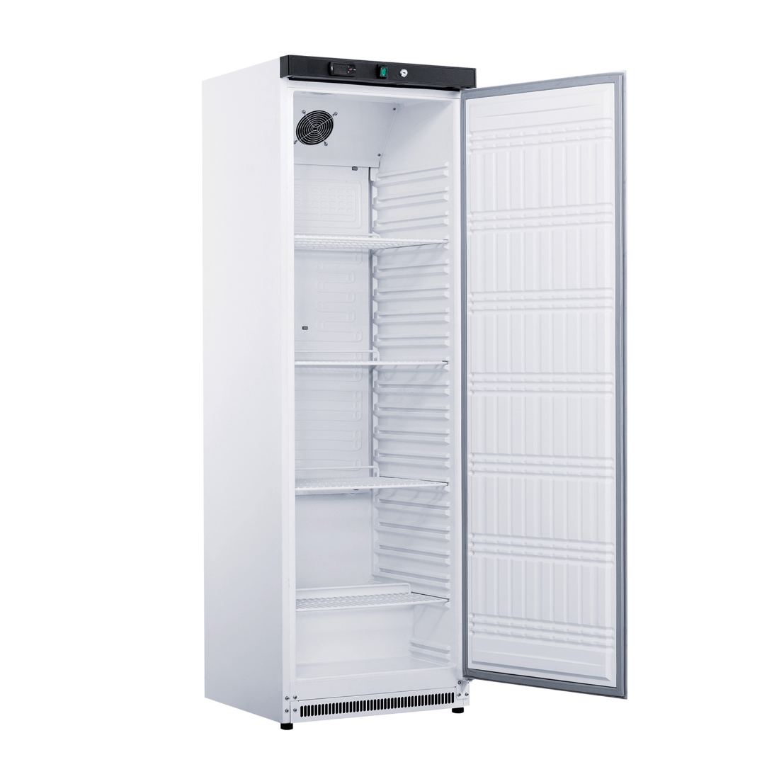 FED-X 350L S/S Single Solid Door Fridge - XR400SS