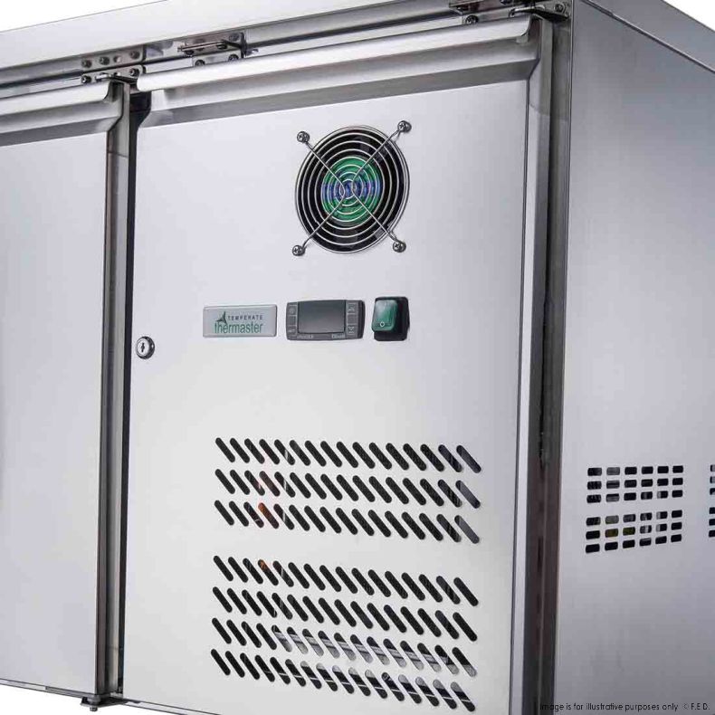 FED-X S/S Two Door Sandwich Counter - XSS7C13S2V