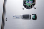 FED-X S/S Two Door Bench Fridge - XUB7C13S2V