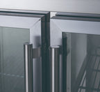 FED-X Four Glass Door Bench Fridge  - XUB7C22G4V
