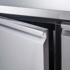 FED-X Three Door Standard Saladette On Castors - XPZ3600TN
