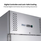 FED-X S/S Single full Door Upright Freezer - XURF400SFV