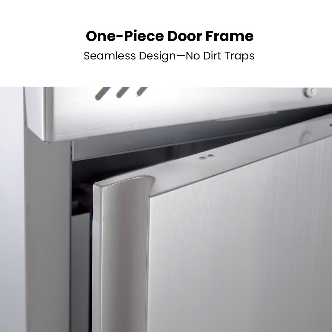 FED-X S/S Single Full Door Upright Freezer - XURF600SFV