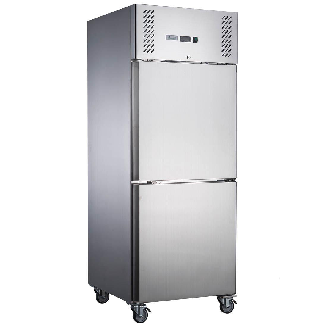 FED-X S/S Split Two-Door Upright Fridge - XURC650S1V