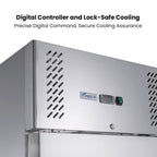 FED-X S/S Single Door Upright Freezer XURF650SFV