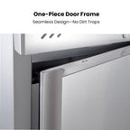FED-X S/S Split Four-Door Upright Fridge - XURC1200S2V